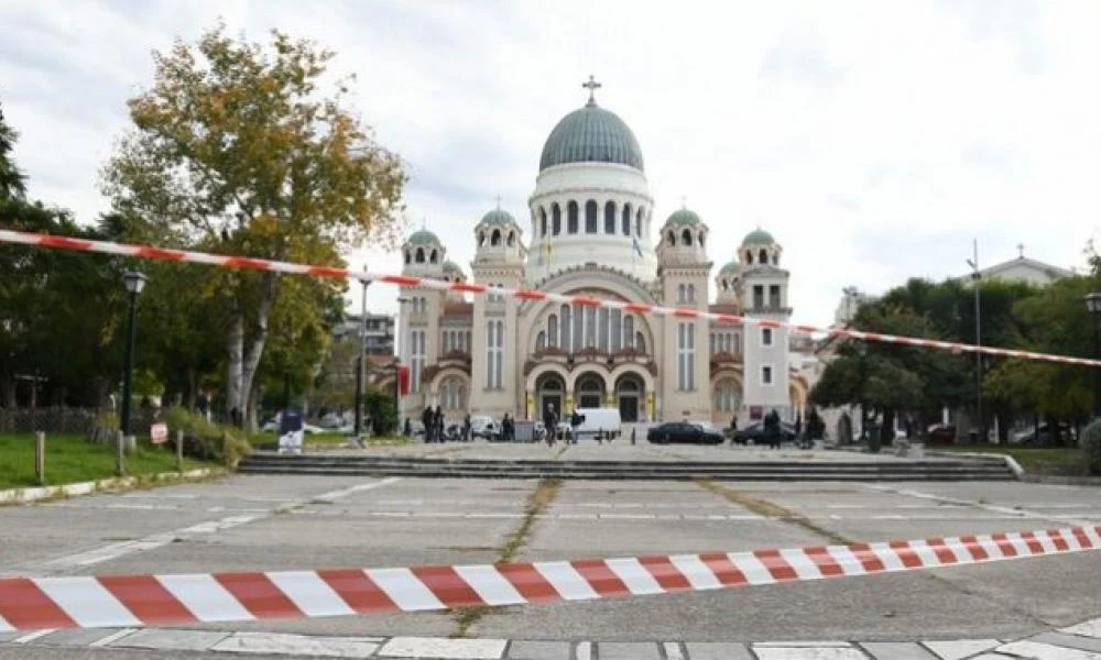 Πάτρα: Αστυνομικός κλοιός στον Άγιο Ανδρέα- Χωρίς πιστούς η Θεία Λειτουργία